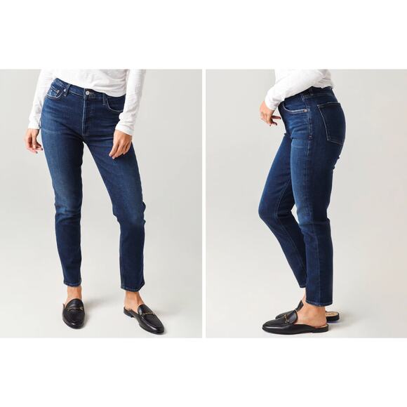 AGOLDE Women's Nico High-Rise Slim Fit Jean Size 26 - Picture 1 of 8